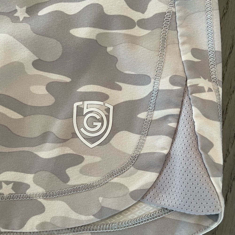 GOAL FIVE Gray Camo Women Shorts - Picture 2 of 7